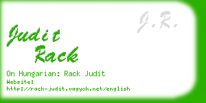 judit rack business card